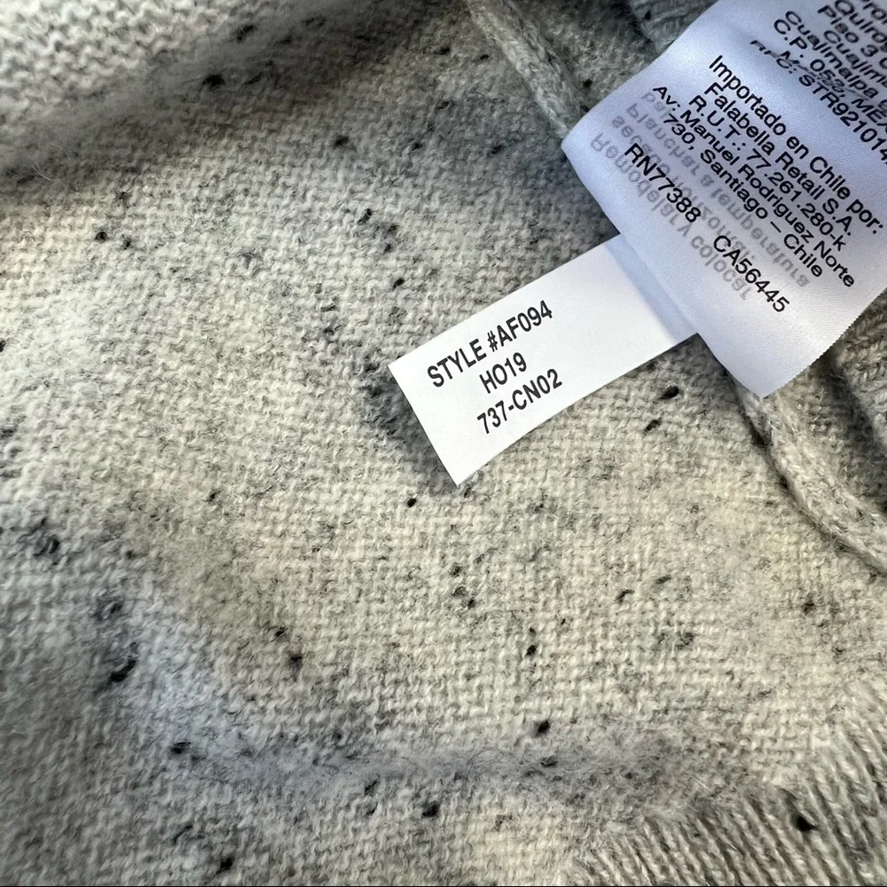 NWT Madewell Cashmere Sweatshirt Sweater in Donegal Dot Size XS - Picture 9 of 10